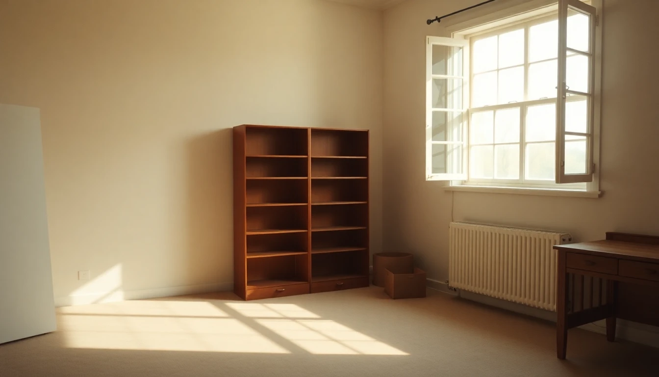 An open window with morning light filling a simple room